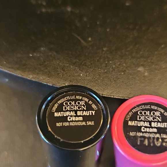 Lancome Color Natural Beauty Lipstick Rare Lot of 2 - Picture 2 of 5